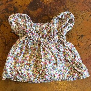 GAP Multicolor Floral Toddler Dress